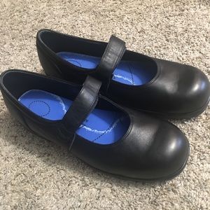 Apex Ambulator Black Mary Jane Shoes - Size 13W